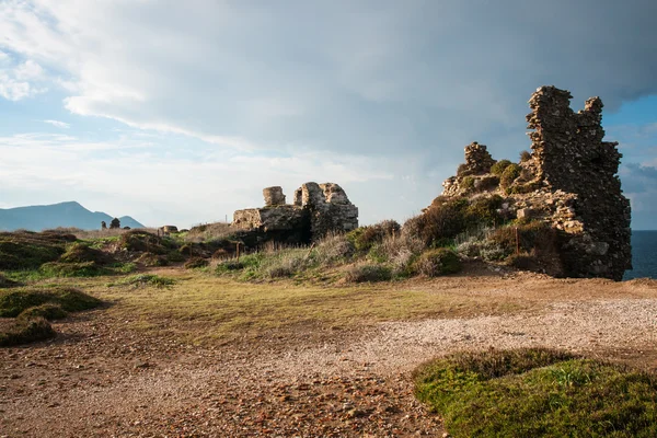Ruinas de la fortaleza de Methoni, Peloponnese, Grecia —  Fotos de Stock