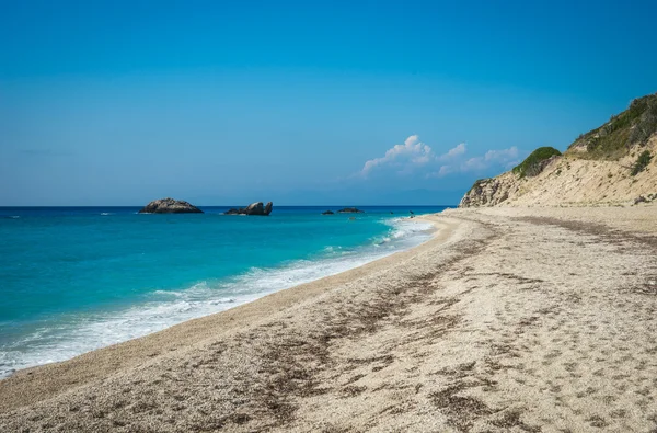 Kalamitsi beach, Levkada, Ionian islands — Stock Photo, Image