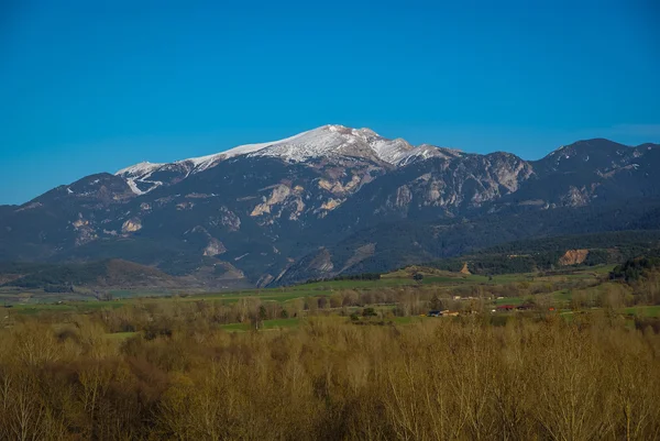 Andorra'da Dağları ile manzara