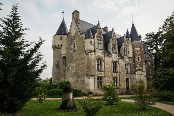 Cityscape a Montresor, Francia — Foto Stock