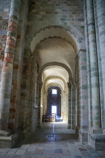 Monasterio, Mont Sent Michel — Foto de Stock