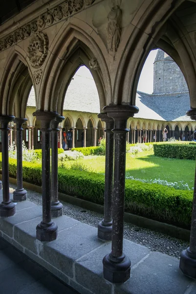 Monasterio, Mont Sent Michel — Foto de Stock