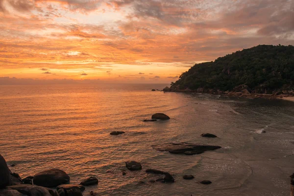 Puestas de sol y amaneceres en Cristal Bay — Foto de Stock