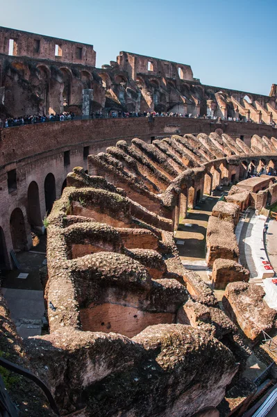 Ruines av Colloseum, Rom, Italien — Stockfoto
