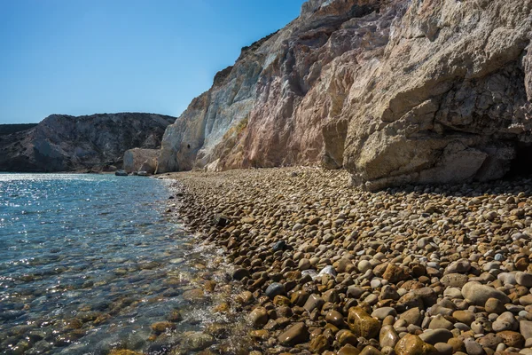 Firiplaka beach, Milos, Grecia — Foto de Stock