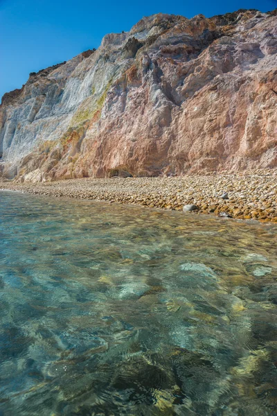 Firiplaka beach, Milos, Grecia — Foto de Stock