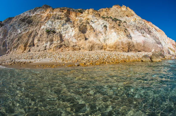 Firiplaka beach, Milos, Grécia — Fotografia de Stock