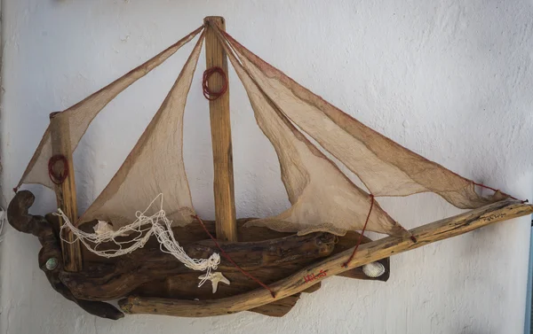 Modelo de madera de velero — Foto de Stock