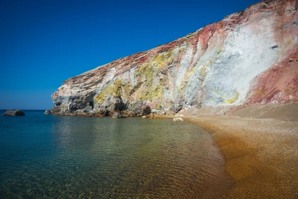 Playa Palepchori, Milos, Grecia — Foto de Stock