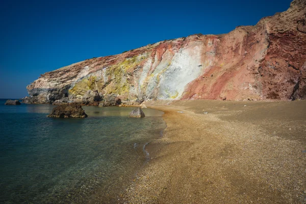 Playa Palepchori, Milos, Grecia — Foto de Stock