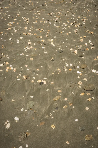 Sable et galets sur la plage, Andros, Grèce — Photo