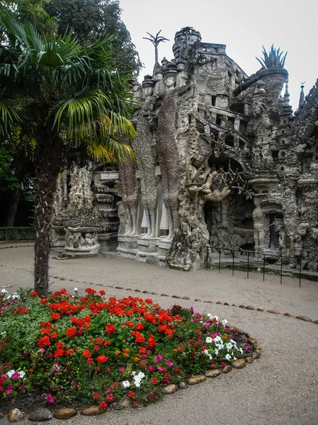 Ideální palác pošťák Cheval, Francie — Stock fotografie