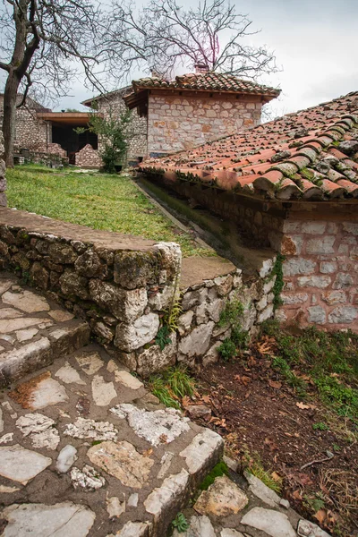 Old house in Lousias Gorge — Stock Photo, Image