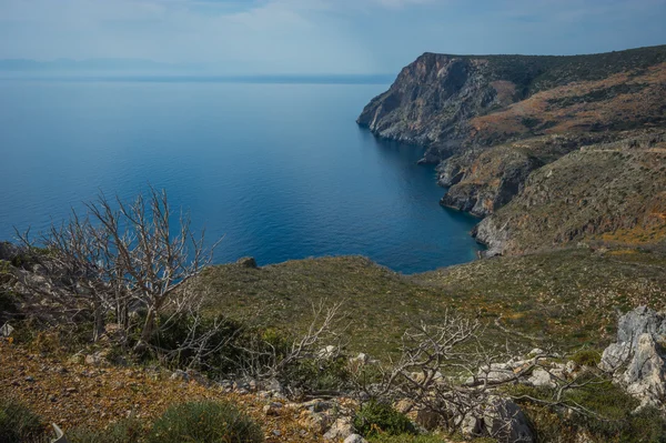 Doğal peyzaj manzaralı, Kythira, Yunanistan — Stok fotoğraf