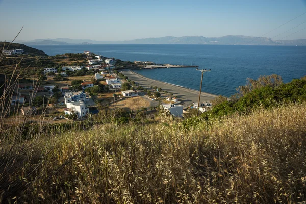 Paysage panoramique avec vue sur la mer, Kythira, Grèce — Photo