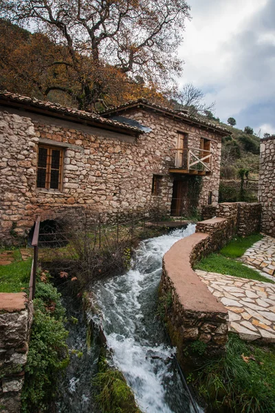 Old house in Lousias Gorge — Stock Photo, Image