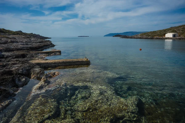 Paisaje escénico con vistas al mar, Citira, Grecia —  Fotos de Stock