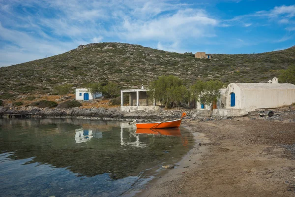 Paysage panoramique avec vue sur la mer, Kythira, Grèce — Photo