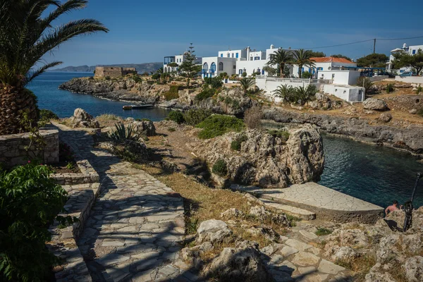 Paysage panoramique avec vue sur la mer, Kythira, Grèce — Photo