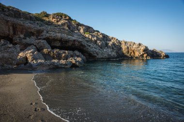 Doğal peyzaj manzaralı, Kythira, Yunanistan