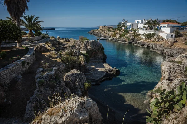 Paysage panoramique avec vue sur la mer, Kythira, Grèce — Photo