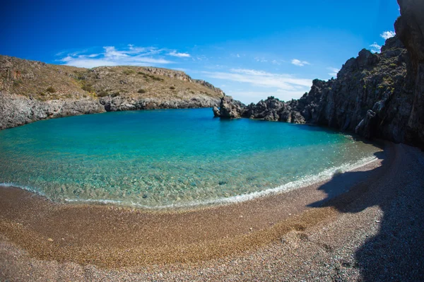 Malowniczy krajobraz z widokiem na morze, Kythira, Greece — Zdjęcie stockowe