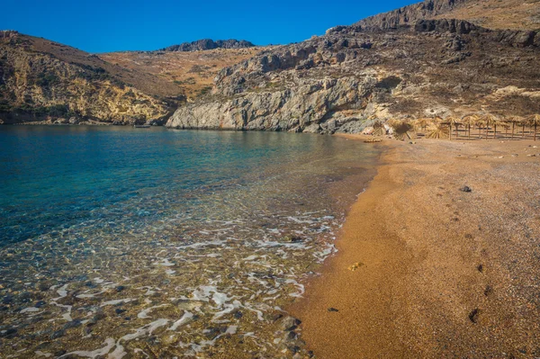 Schilderachtige landschap met zeezicht, Kythira, Griekenland — Stockfoto