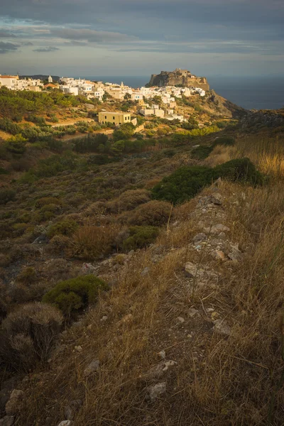 Natursköna stadsbilden, Kythera, Grekland — Stockfoto