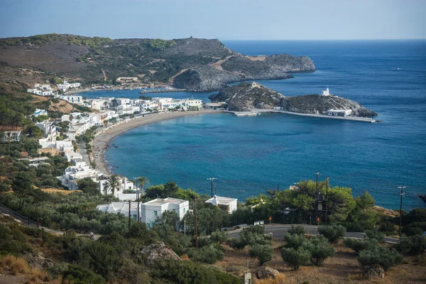 Paisaje escénico con vistas al mar, Citira, Grecia — Foto de Stock