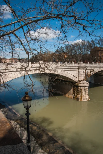 Τίβερη ποταμού, Ρώμη, Ιταλία — Φωτογραφία Αρχείου