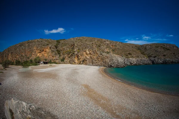 Natursköna landskap med havsutsikt, Kythera, Grekland — Stockfoto