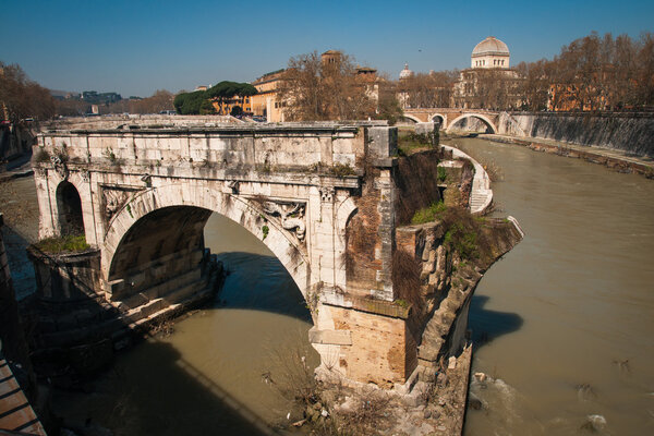 Tiber river, Rome, Italy