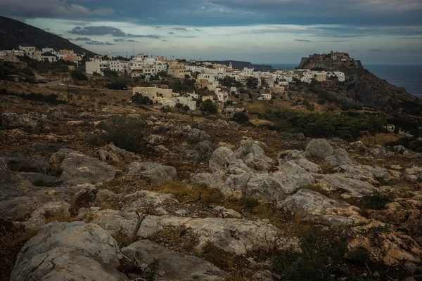 Paisagem urbana cénica, Kythira, Grécia — Fotografia de Stock