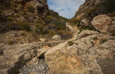 Doğal manzara, Kythira, Yunanistan