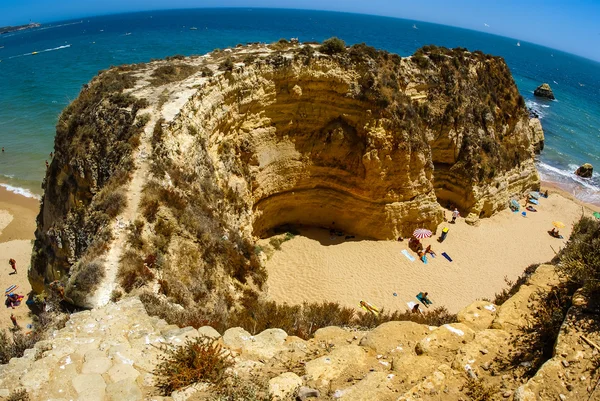 Praia da Rocha, South Portugalii — Zdjęcie stockowe