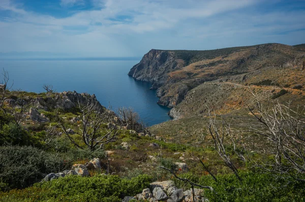 Doğal peyzaj manzaralı, Kythira, Yunanistan — Stok fotoğraf