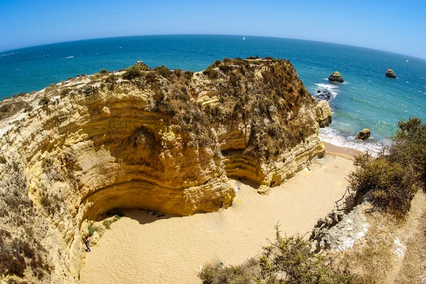 Praia da Rocha, South Portugalii — Zdjęcie stockowe
