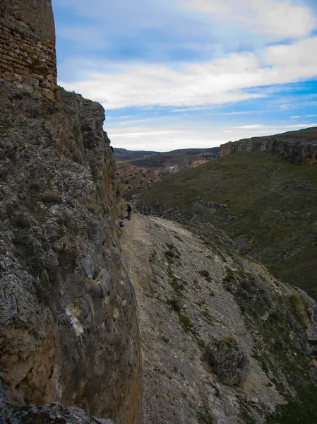 Ruínas de um castelo medieval em Fuentiduena — Fotografia de Stock