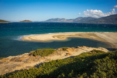 Altın kum plaj, EVIA, Yunanistan