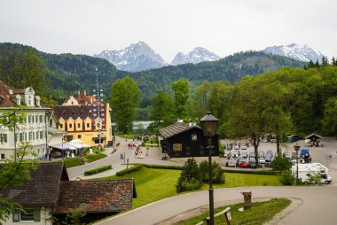 Almanya, Bavyera 'daki Hohenschwangau Kalesi