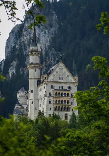 Kasteel Neuschwanstein in Beieren — Stockfoto