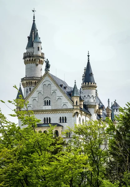 Kasteel Neuschwanstein in Beieren — Stockfoto