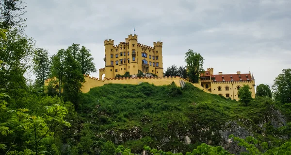 Castelo Hohenschwangau em Baviera, Alemania — Fotografia de Stock