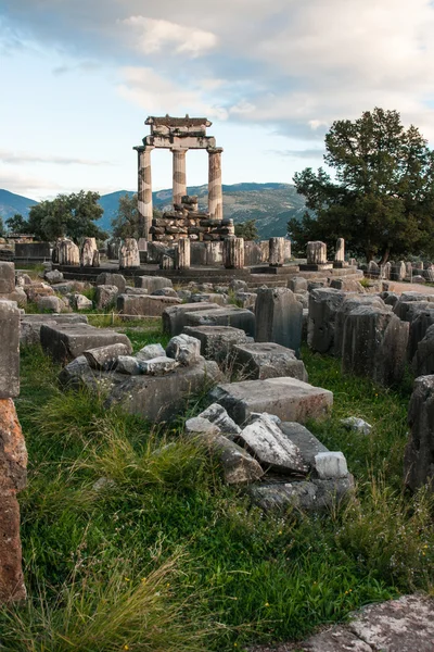 Ruins of ancient greek temple of Apollo