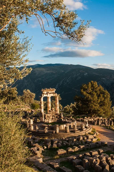 Ruinas del antiguo templo griego de Apolo — Foto de Stock