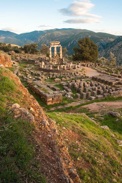 Ruinerna av antika grekiska tempel Apollo — Stockfoto