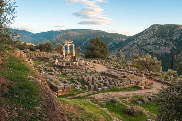 Ruinerna av antika grekiska tempel Apollo — Stockfoto