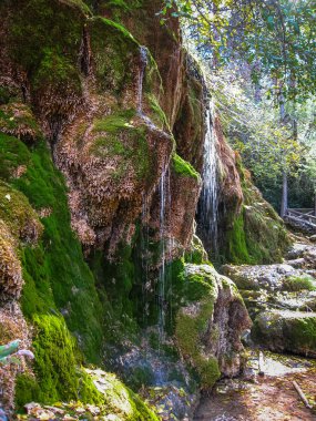 Source of the river Cuervo, Cuenca, Castilla la Mancha, Spain clipart