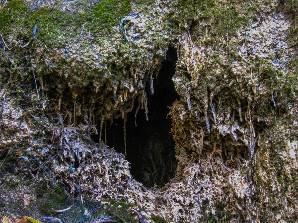 Source de la rivière Cuervo, Cuenca, Castilla la Mancha, Espagne — Photo