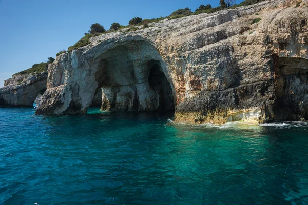 푸른 동굴, 자 킨 도스, 그리스 — 스톡 사진